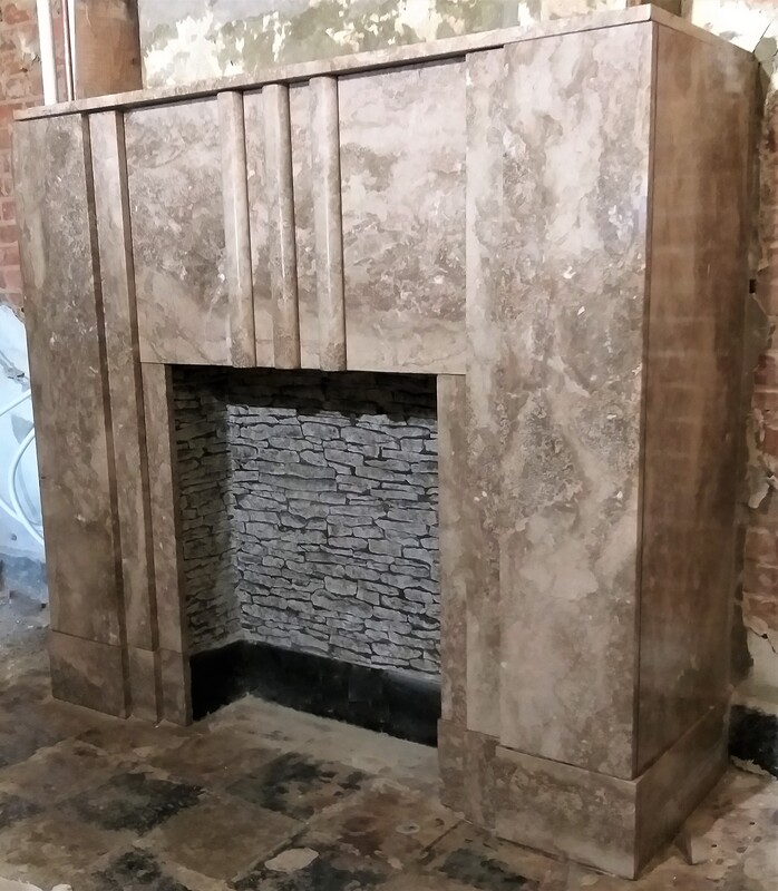 Antique Fireplaces Antique Fireplaces First   Art Deco Fireplace Ca 1925 10925887 En Middle 