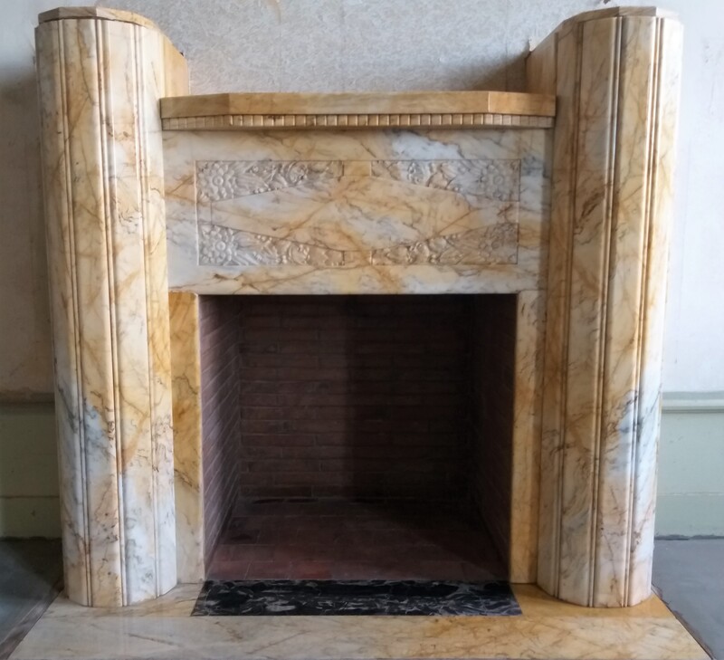 Art Déco Fireplace ca.1928