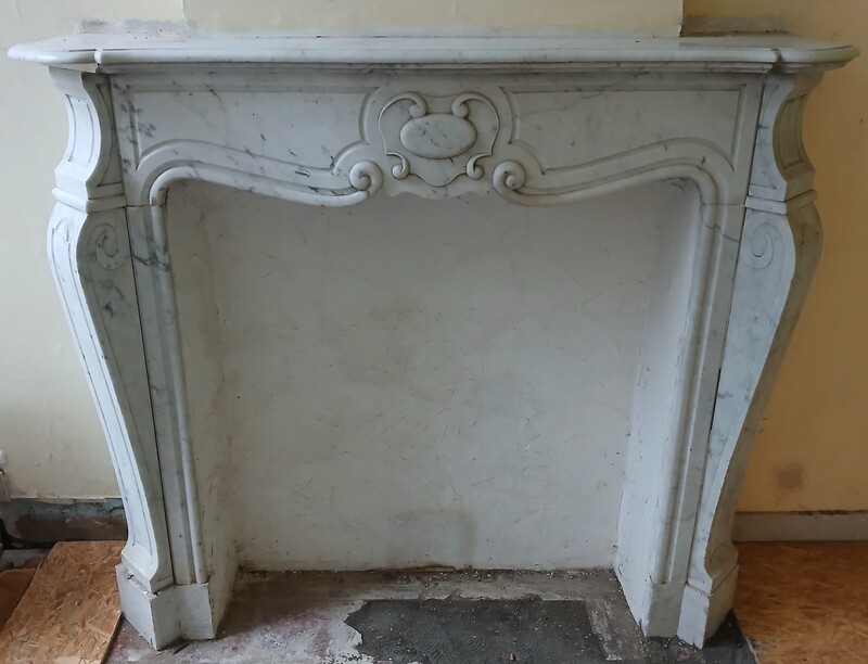 Art Nouveau style fireplace ca.1920