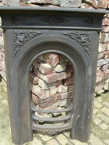 Cast Iron fireplaces from England, ca.1900