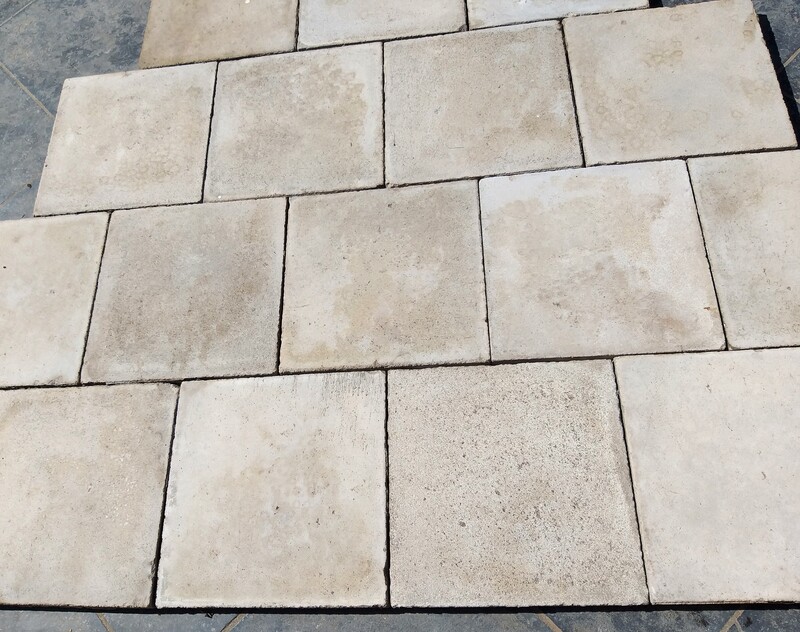 Cement-tiles, ca.1900