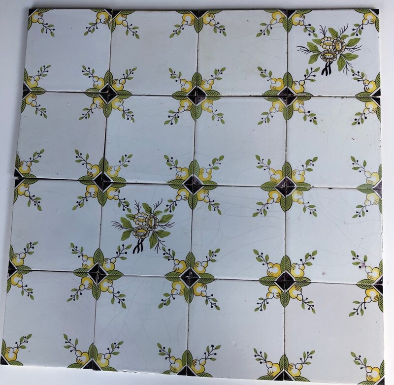 Dutch Walltiles,Delft. 610 tiles. Ca.1880-1900
