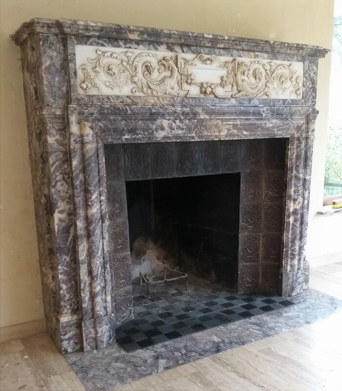 Exceptional Napoléon III fireplace, ca. 1858