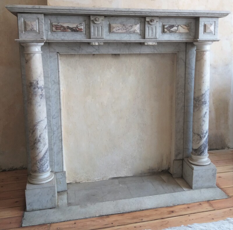 Fireplace Carrara Napoléon III