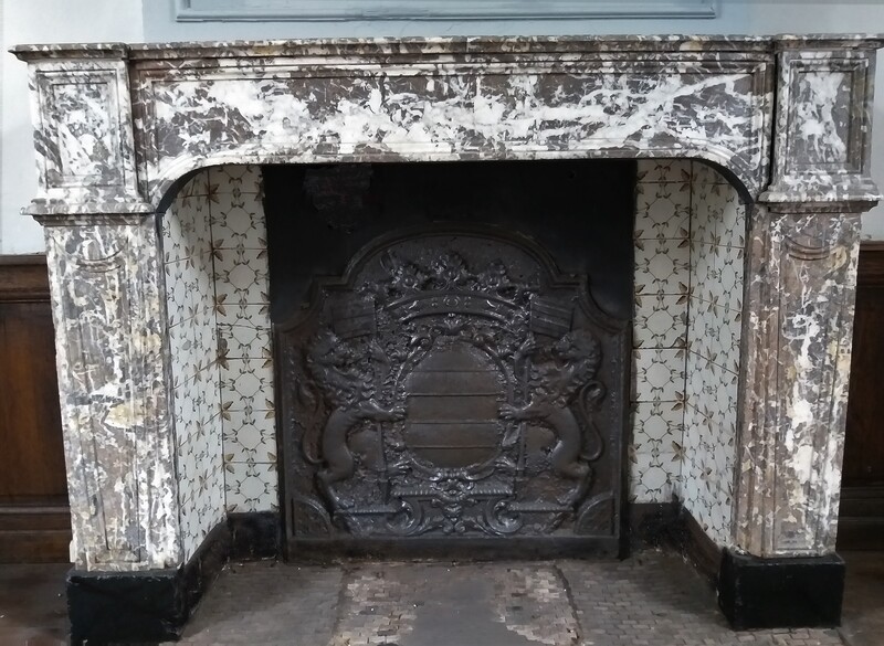 Fireplace, refined, 18th century