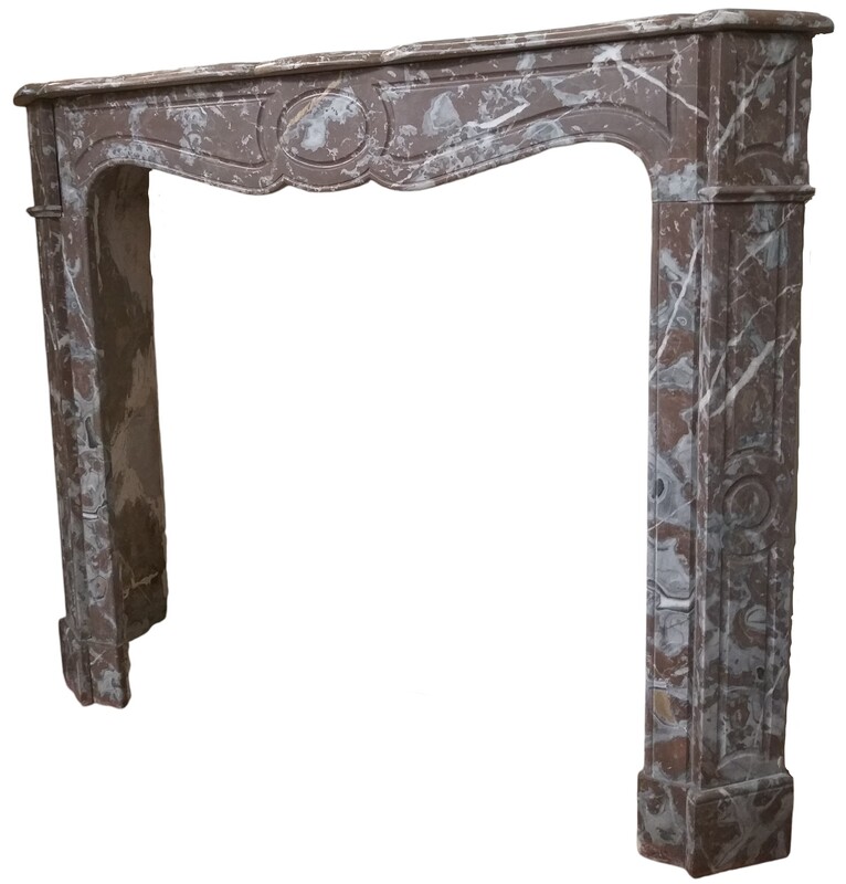 Fireplace style De Pompadour, ca.1875