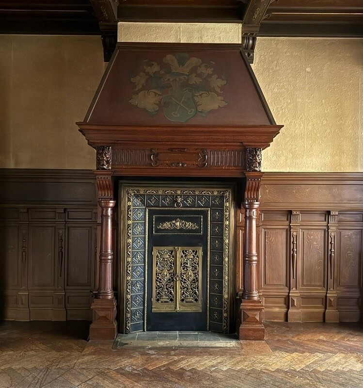Large Fireplace, Renaissance Style, ca.1880