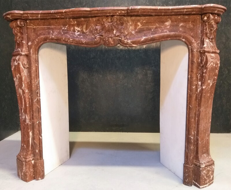 Louis XV-Rococo fireplace