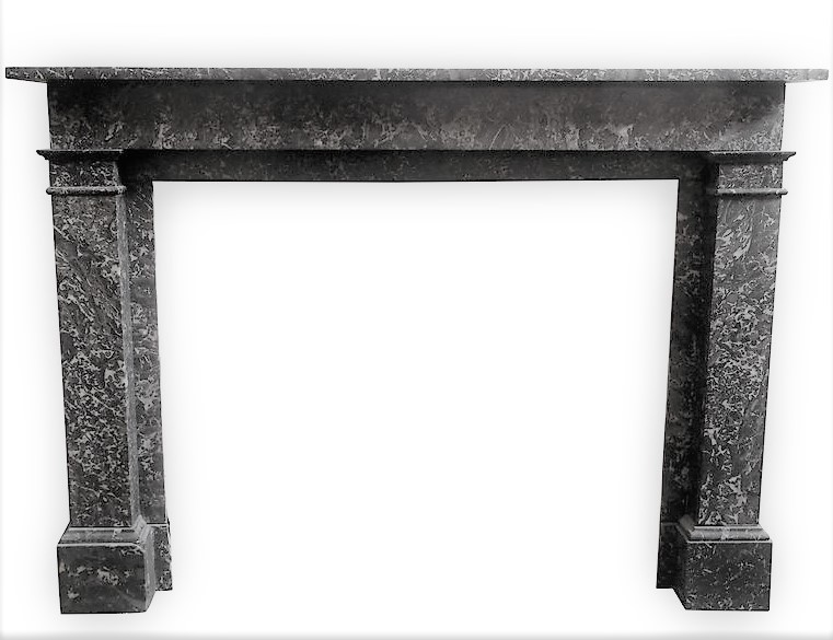 Napoléon III fireplace Saint Anna marble