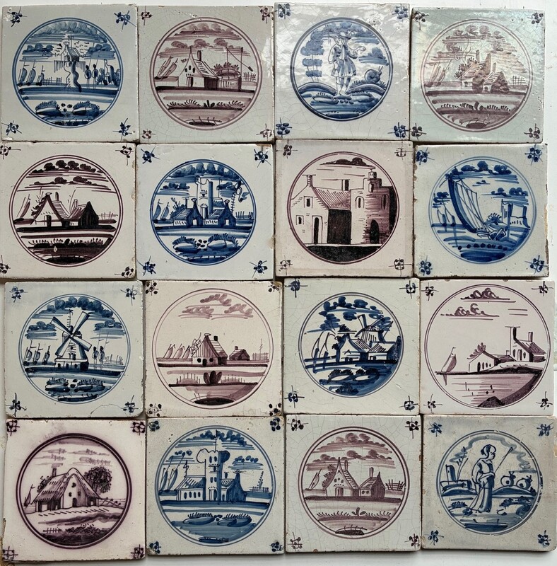 Walltiles Dutch-Delfter Polychrome